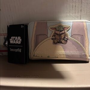 Loungefly Star Wars Grogu Pastel Wallet